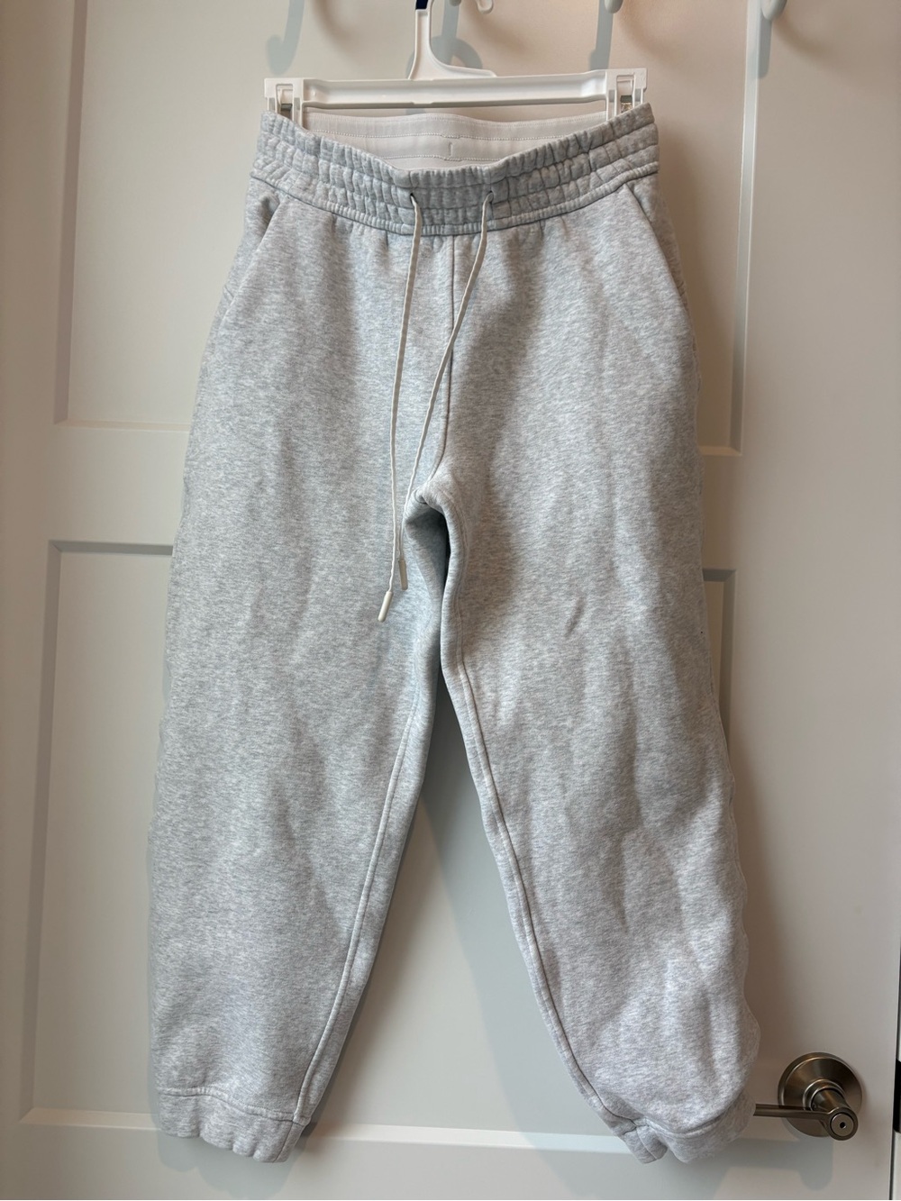 lululemon athletica Light Grey Women's Jogger Track Pants